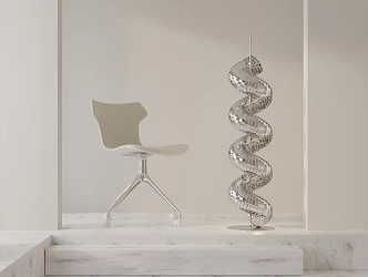Modern office chair 3d model