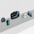 HYUNDAI Business Equipment Display With Portable Devices And Future Themed Accessories