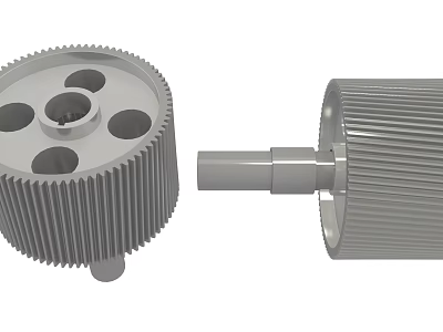 High Quality Hardware Tools Including Precision Metal Gears And Mechanical Parts 3d model