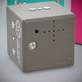 Colorful Cube Decorative Furniture With Various Colors And Station Door Labels
