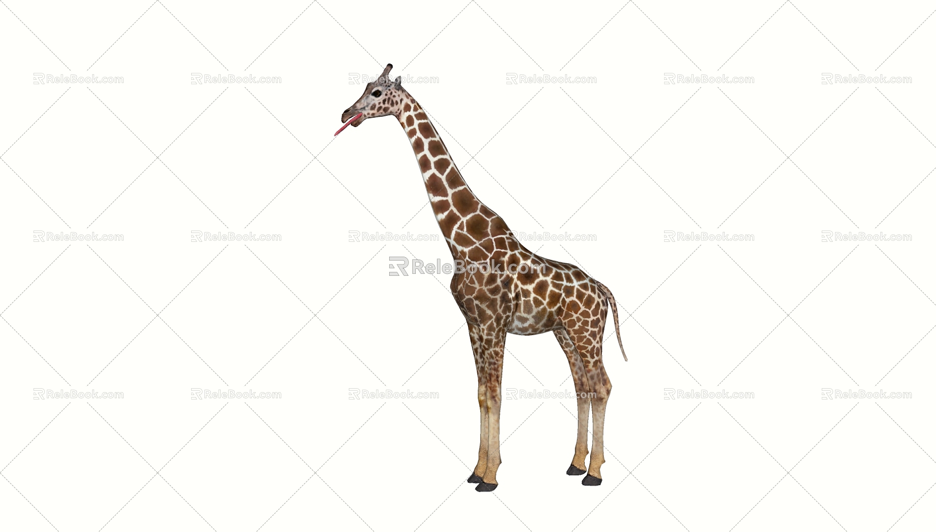 giraffe 3d model