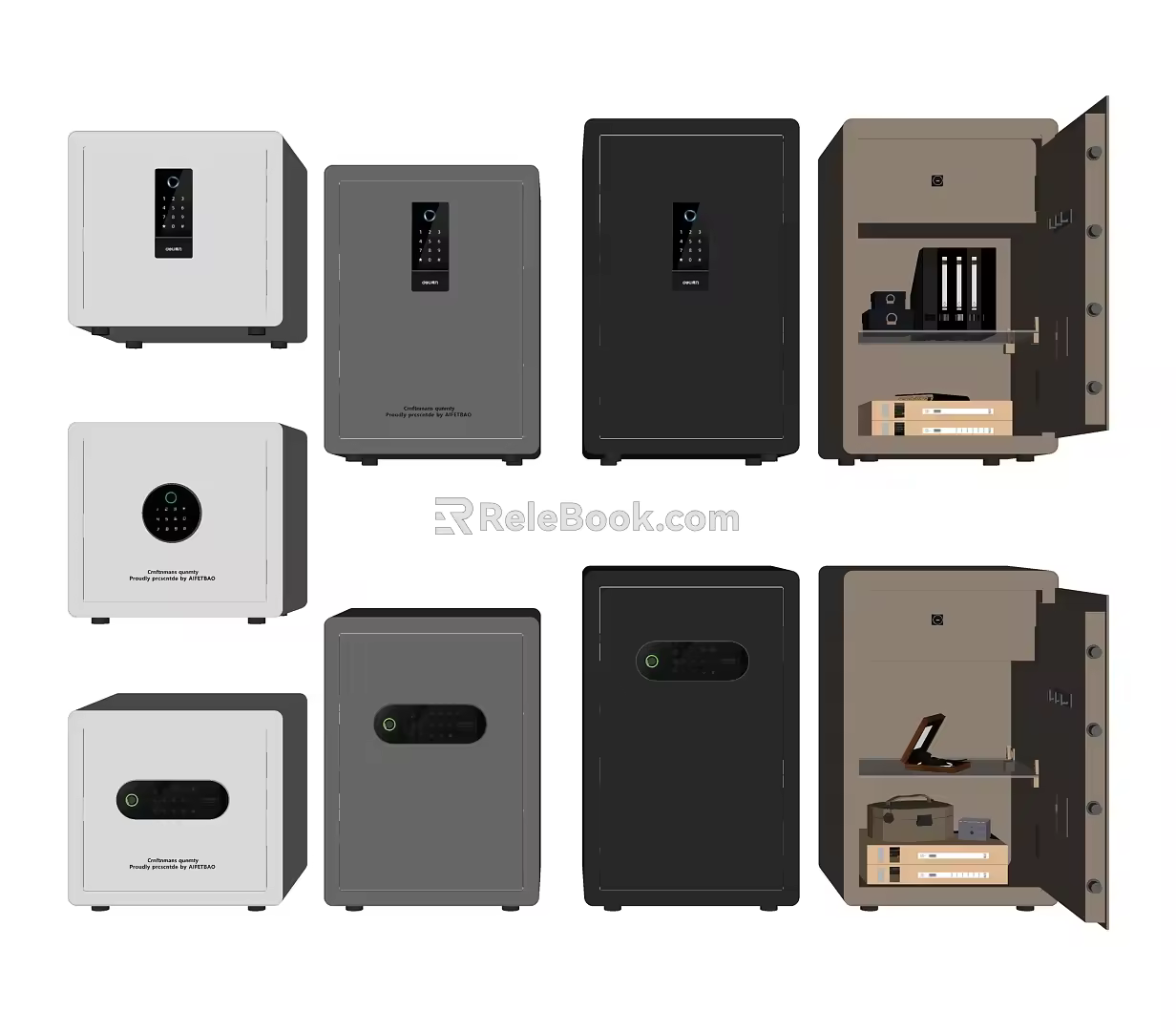 Modern Safe 3d model