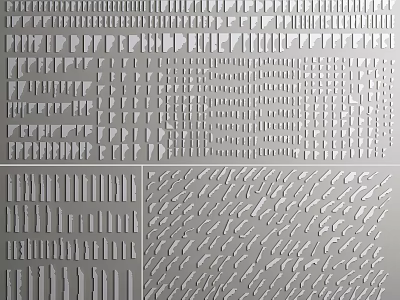 Decorative Gypsum Molding Collection Featuring Various Design Styles For Interior Decoration 3d model