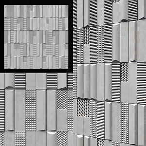 Modeling wall brick modeling wall three-dimensional wall brick 3d model