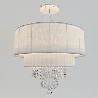 Homestay Chandelier Art Chandelier Minimalist Chandelier Crystal Chandelier 3d model