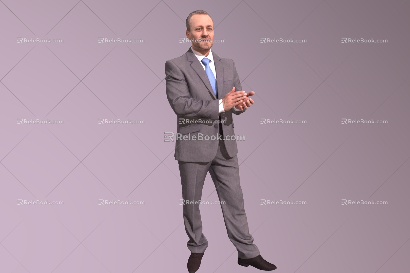 Business Men's Suit Men's Handsome Men model