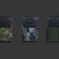 Tactical Weapon Sights with Various Camouflage and Gray Designs for Firearms