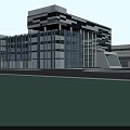 Modern Multistory Office Building Featuring Glass Facade And Contemporary Architectural Design
