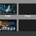 Smart TV Screens Displaying Movie And Show Content With Modern Sleek Design