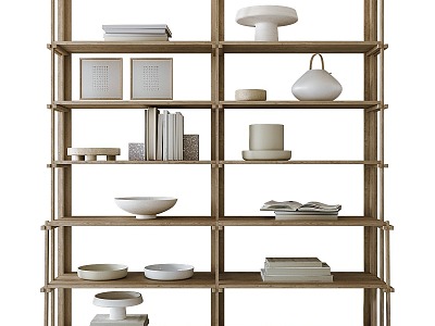 Modern Bookshelf Decorations Ornaments Furnishings Book Ornaments model