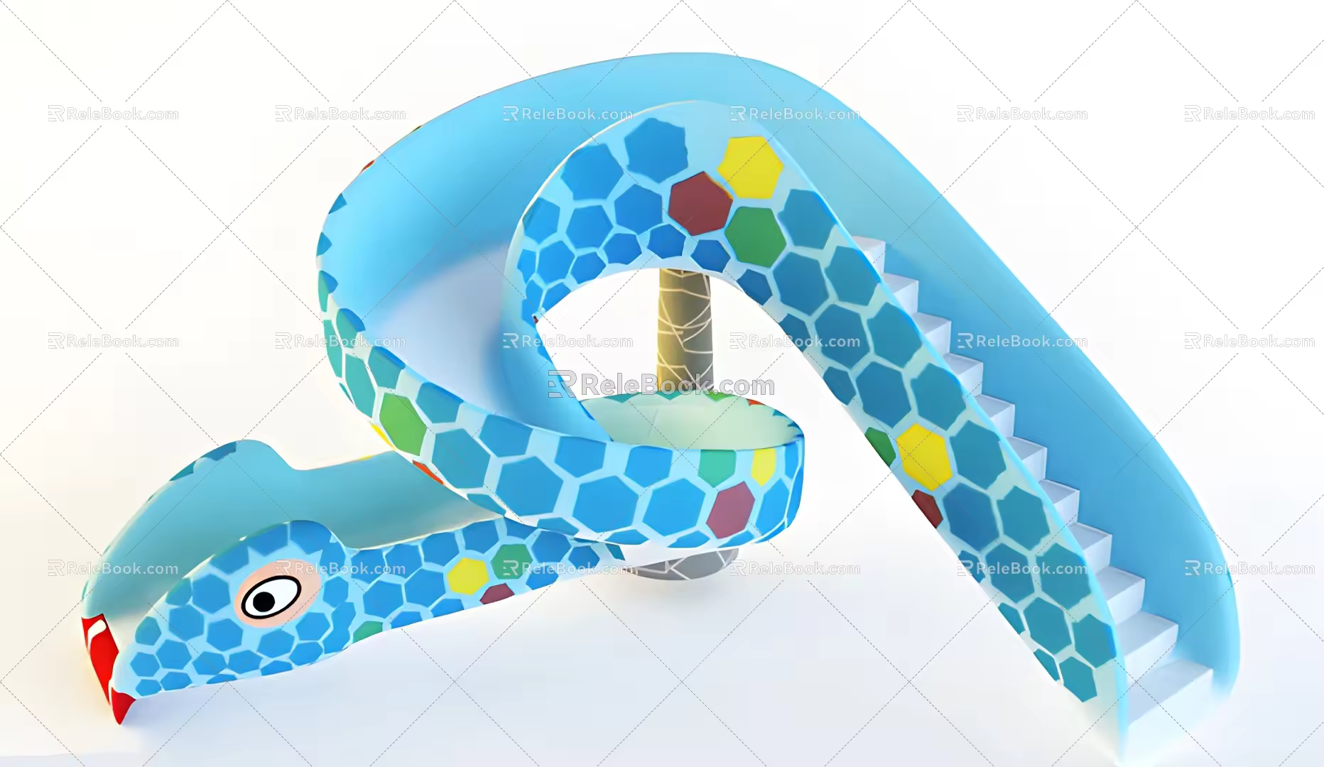 Children Slide 3D Model 3d model