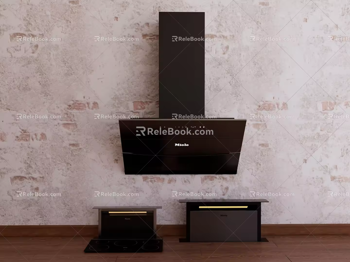 Cigarette Machine Meno Miele Pop-up Cigarette Machine Wall-mounted Cigarette Machine 3d model