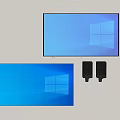 Display Modern Display Rostrum Sound 3d model