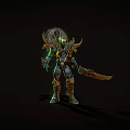 Virtual Character Animation Game Character 3d model