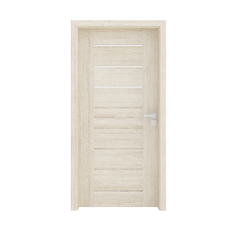 Door Bedroom Door Study Door Single Door Villa Door 3d model