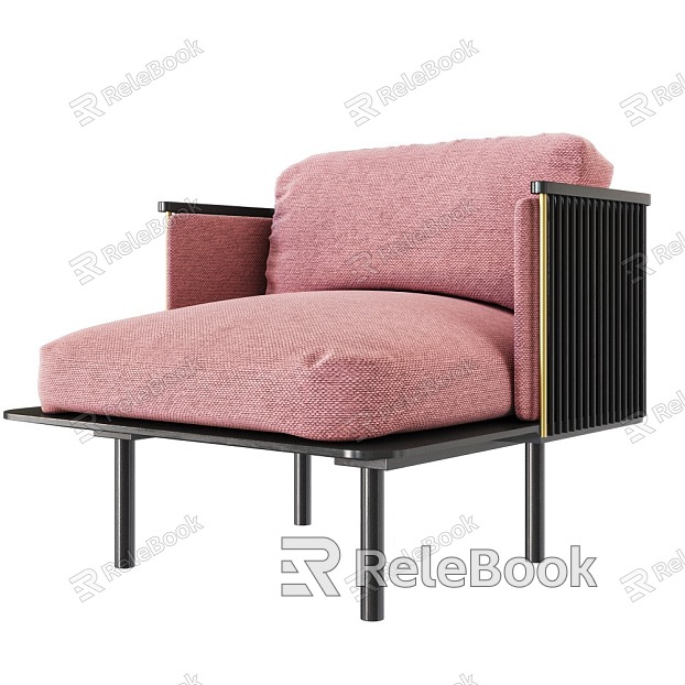 Single Sofa Single Chair Leisure Chair Leisure Sofa model