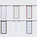 Stylish Sliding Barn Door Designs With Multiple Color Options And Glass Panels