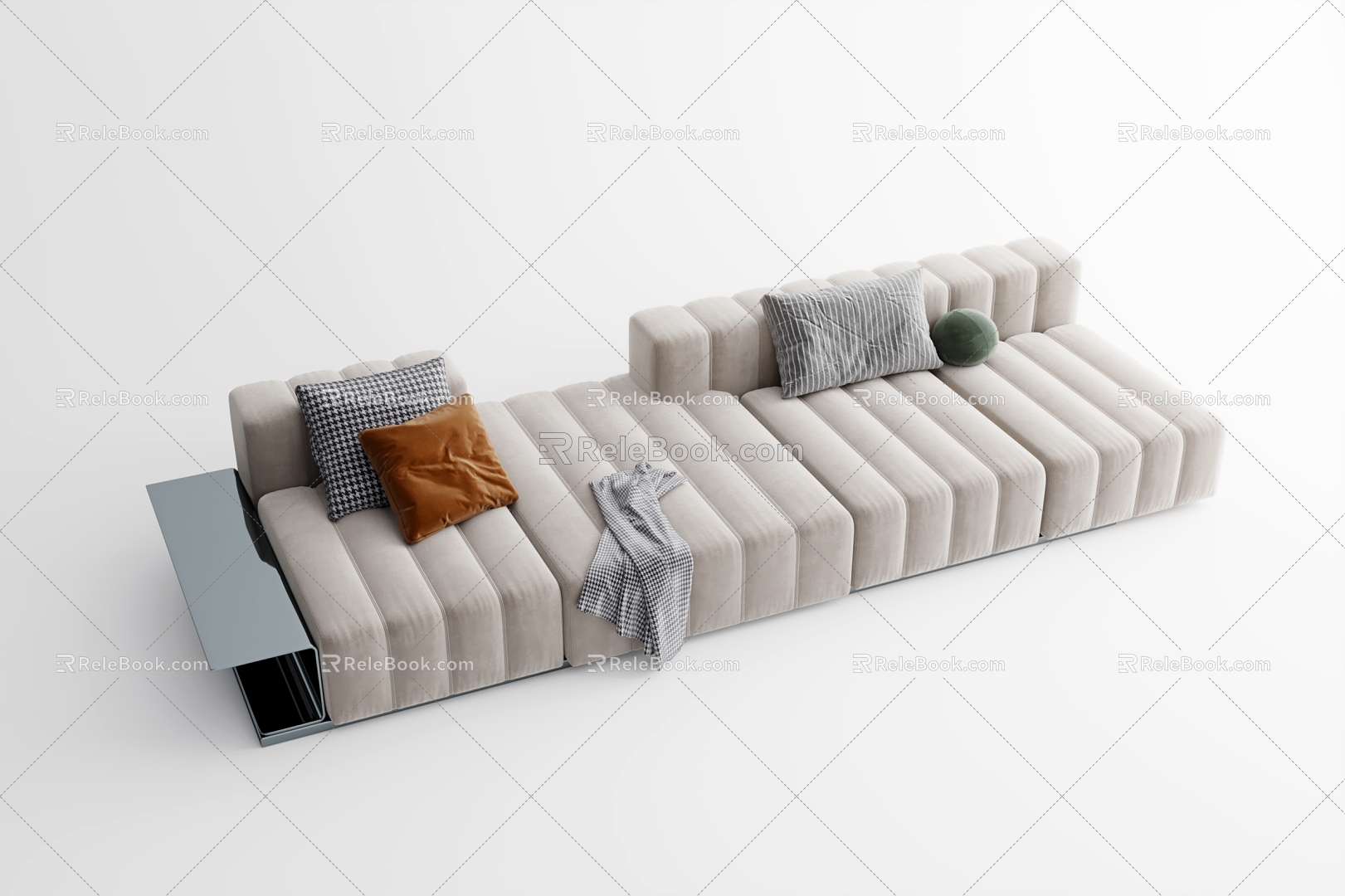 Modern Multiplayer Sofa 3d model