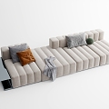 Modern Multiplayer Sofa 3d model