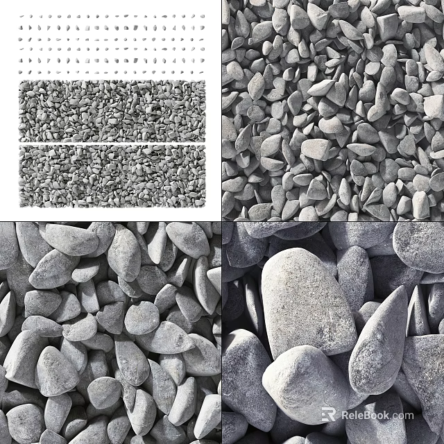 Natural Stone and Wood Textures for Modern Interior Design Projects 3d model