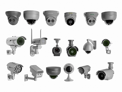 Modern Camera Security Surveillance Camera 3d model