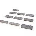 Natural Gray Stone Bricks For Outdoor Pathway Paving And Garden Decoration