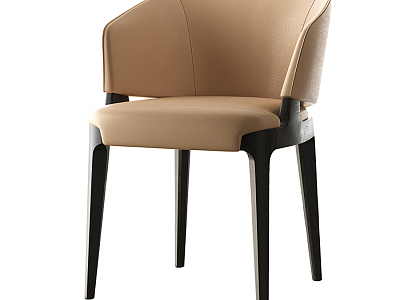 Modern Dining Chair Single Chair 3d model