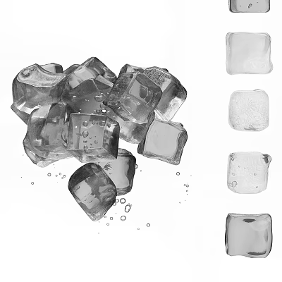 Modern Ice 3d model Modern Ice 3d model
