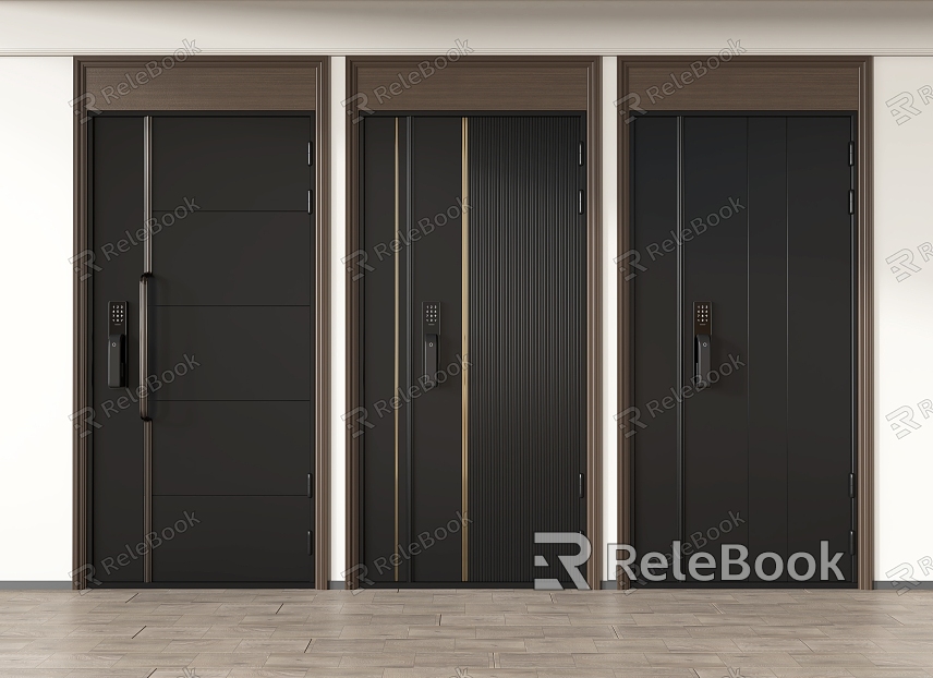 Entry door model