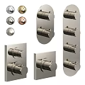 Modern Faucet Designs Featuring Chrome Brass And Nickel Metal Finishes For Bathrooms