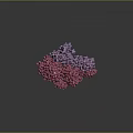 Scientific 3D Viral Molecular Structure Model Equipment For Research
