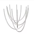 Luxurious Multi Strand Crystal Beaded Chandelier Design For Modern Home Interiors