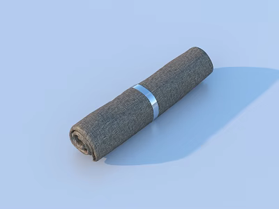 towel cloth tableware sketch 3d model