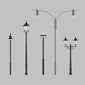 Different Types of Outdoor Lights Including Street Lamps and Garden Lighting Designs