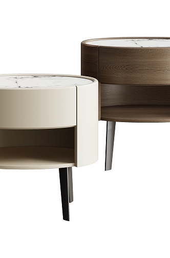 Bedside table combination 3d model