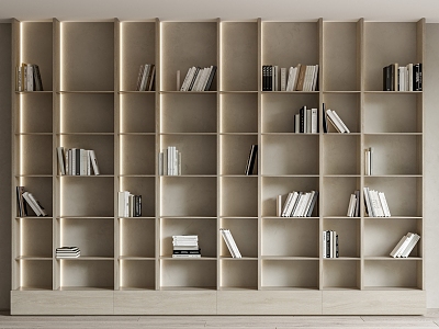 Modern Bookshelf model