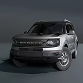 Modern Silver SUV With Rugged Design Roof Rack And Off Road Style