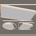 Modern Ceiling Lamp Square Ceiling Lamp Round Ceiling Lamp Geometric Ceiling Lamp Bedroom Living Room Children's Room Simple Ceiling Lamp 3d model