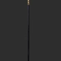 Black Long Sword Weapon With Sleek Metal Design And Sharp Edge