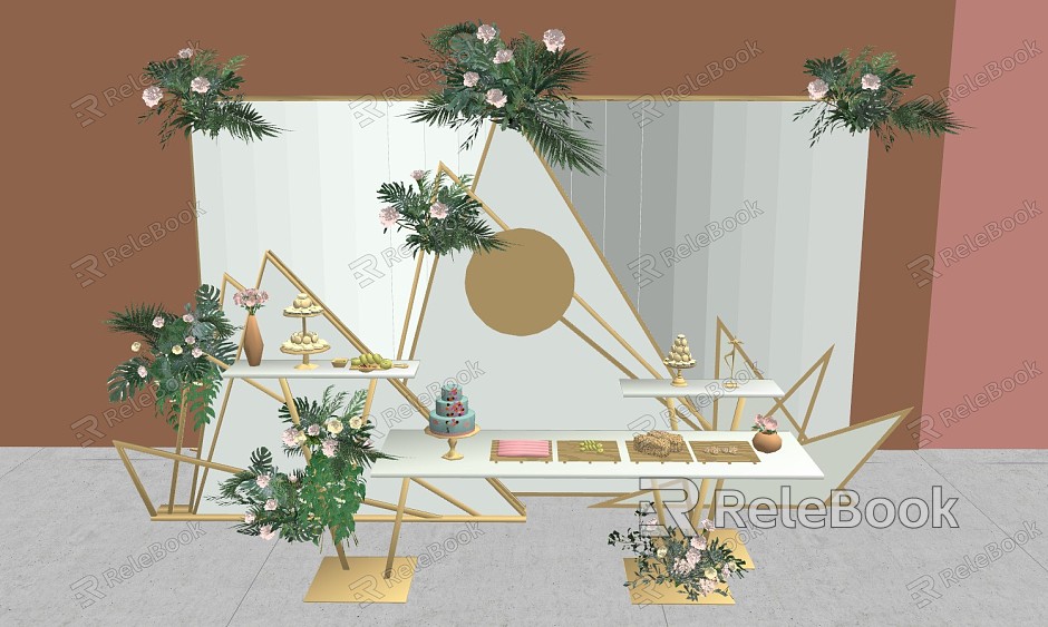 Modern Shrubs model