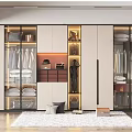Modern Wardrobe Interior Design With Glass Doors Lighting And Organized Clothing Storage