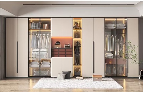 Modern wardrobe 3d model