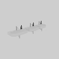 Modern White Countertop Washbasin With Various Sizes And Sleek Design