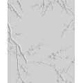 Abstract Branch Line Design On Gray Background With Decorative Vine Patterns
