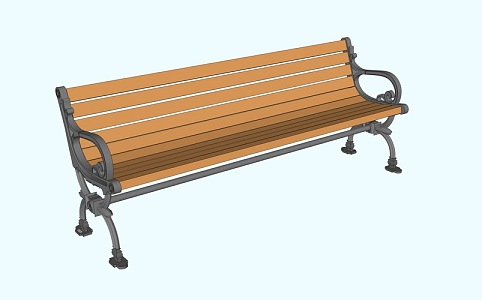 Outdoor Seats 3d model