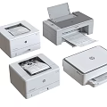 Essential HP White Office Printers Various Models for Workplace Use