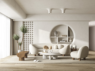 The Silent Living Room 3d model