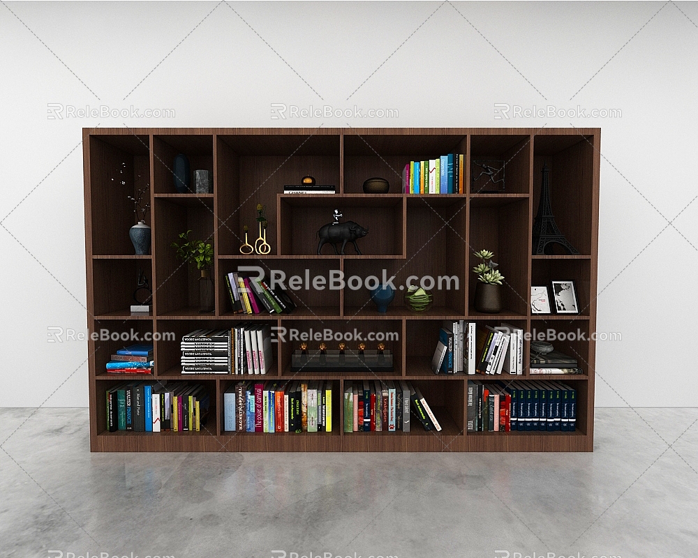 Bookcase 3d model