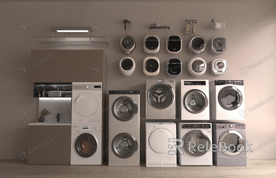 Washing machine appliances model