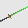 Sword Fantasy Sword Nature Sword Magic Sword 3d model